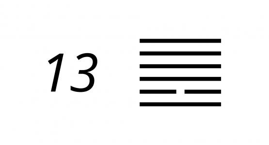 I ching 13