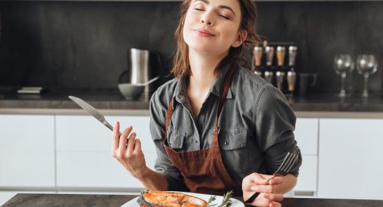 Sognare di mangiare pesce