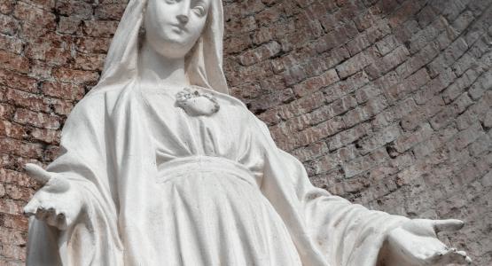 Sognare la statua della Madonna